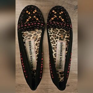 Warren Edwards Handmade in Italy size 9 Sham Loafers